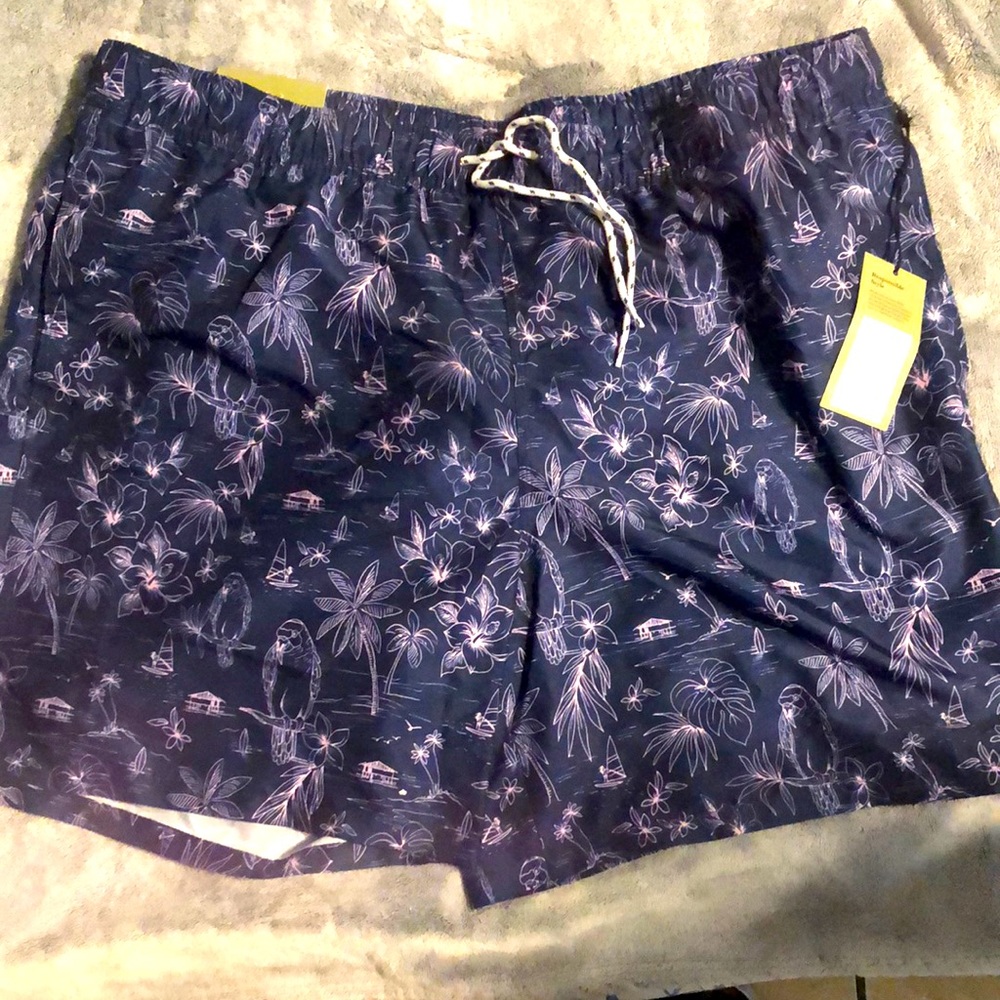 Swim trunks, fun design